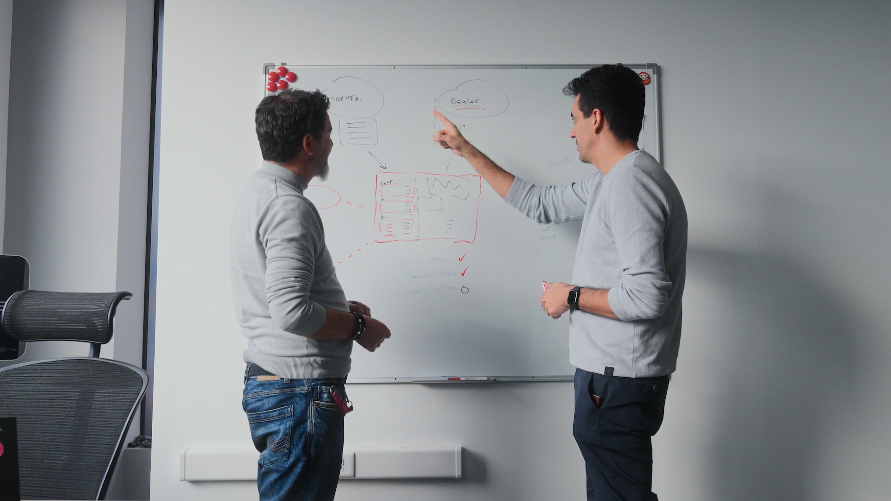 Developer at work